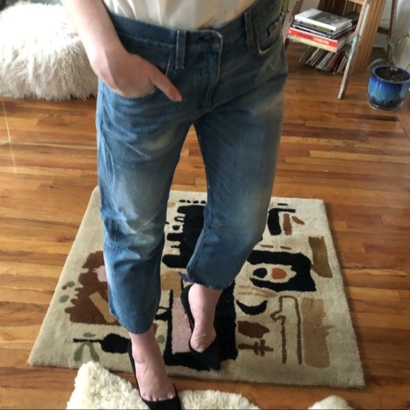 rag & bone Denim - Rag & Bone Cropped Boyfriend Jean in Zeeburg